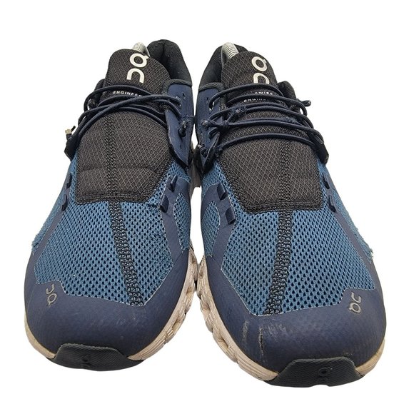 On Cloud Mens 10 Swiss Engineering Midnight Ocean Blue Running Athletic Shoes main image 4